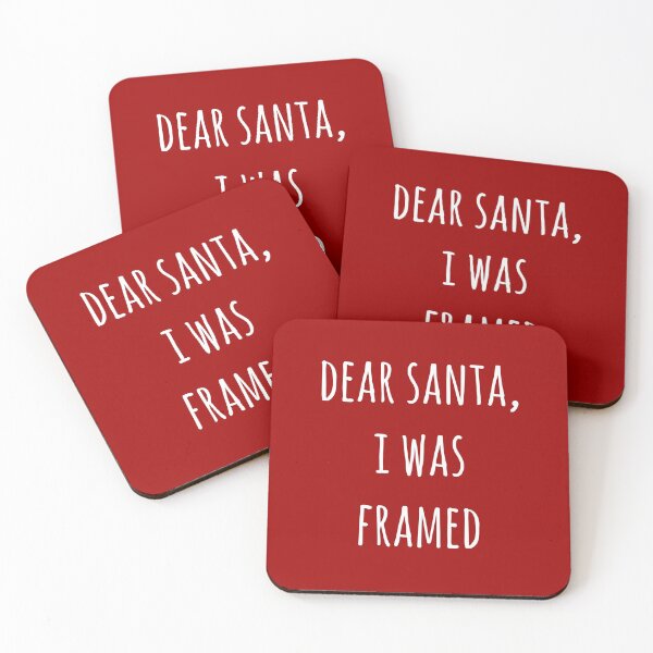 Item preview, Dear Santa I was framed | Funny letter to santa | Funny Christmas  designed and sold by Violet Treasures.