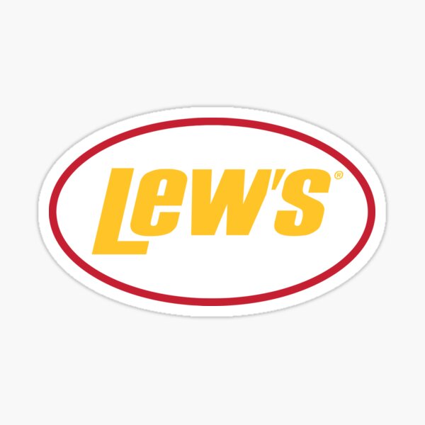 Lews Fishing Logo / PAIR / 6 Lew's Vinyl Adhesive Decals PAIR SH