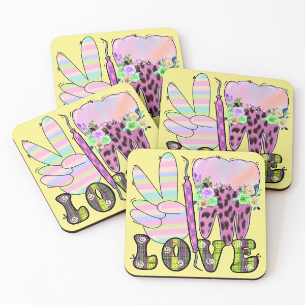 Item preview, Peace Love Dental for v3 designed and sold by dalypdesign.