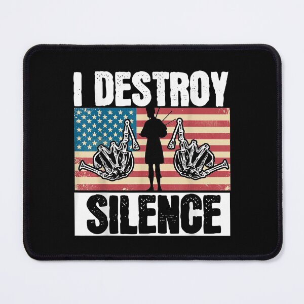 Item preview, Destroy Silence Bagpipes American Proud Bagpipe designed and sold by donnagia.