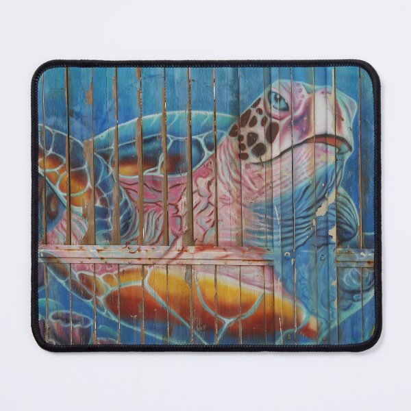 Item preview, Turtle on Wood Wall designed and sold by Groovy Gringa.