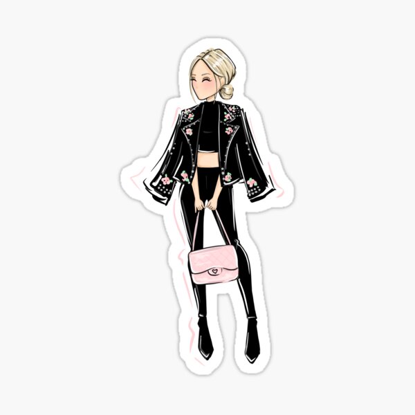 Item preview, Fashion Illustration designed and sold by DimpleArt.