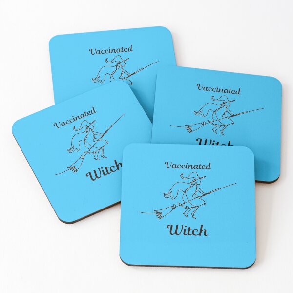 Item preview, Vaccinated Witches | Halloween Style designed and sold by D-Shirt-More.