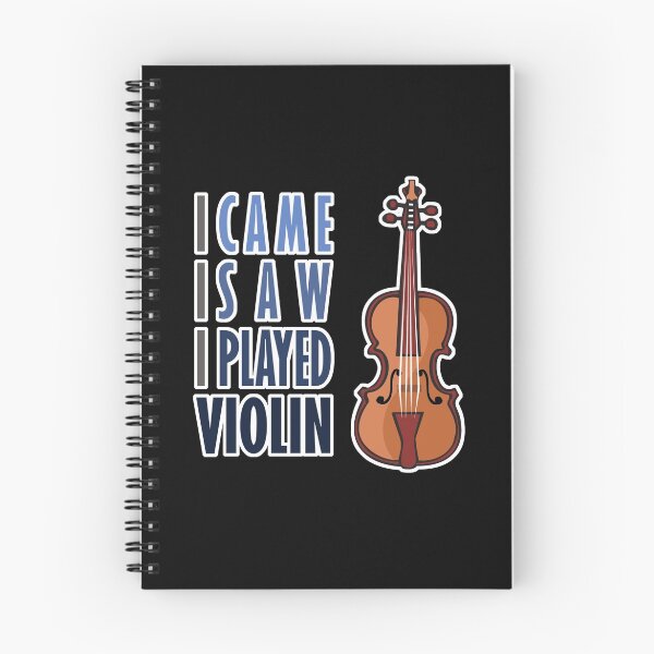 Item preview, I Came I Saw I Played Violin designed and sold by evisionarts.