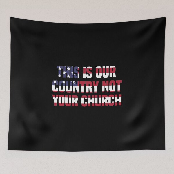 Item preview, This Is Our Country Not Your Church designed and sold by medbdj.