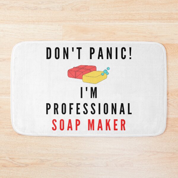 Item preview, Don't Panic! I'm Professional Soap Maker funny T-shirt men gift women gift designed and sold by InnovantDesigns.