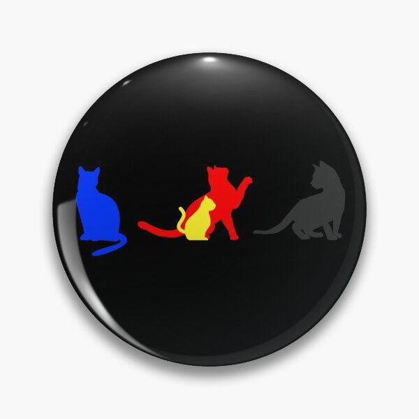 Item preview, Polyamory Cats. Polyamorous Pride designed and sold by Subtle Pride Shop.