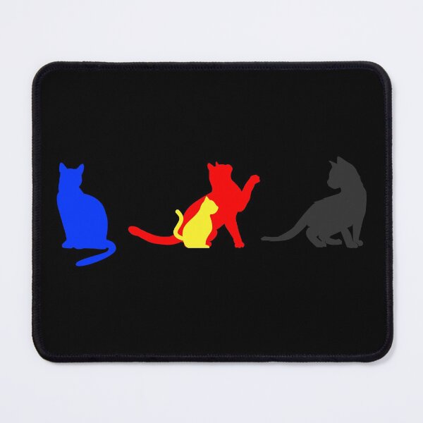 Item preview, Polyamory Cats. Polyamorous Pride designed and sold by Subtle Pride Shop.