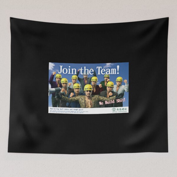 Item preview, Majima Construction - Join The Team! designed and sold by terbres.