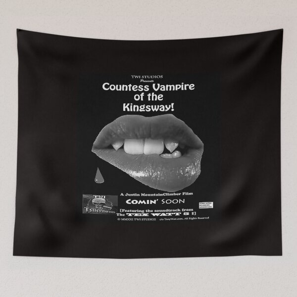 Item preview, COUNTESS VAMPIRE OF THE KINGSWAY [ a TEX WATT Movie Poster PRINT] designed and sold by TexWatt.