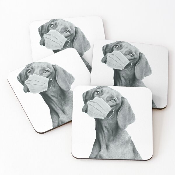 Item preview, Quarantine Masked Dog  Classic designed and sold by kaeleenoo.