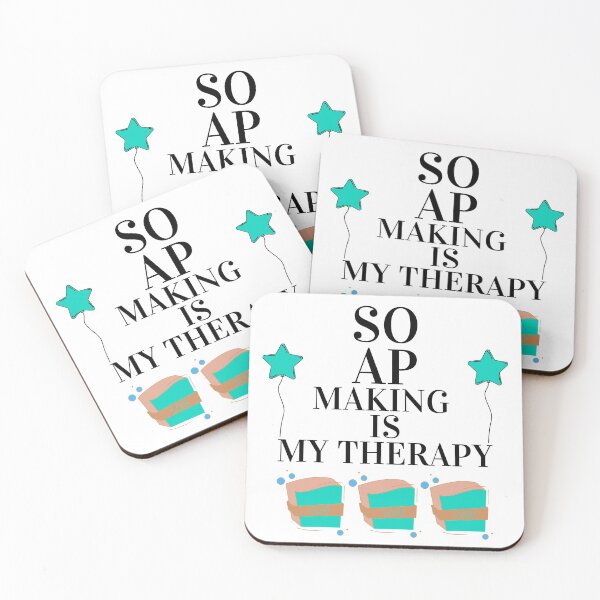 Item preview, Soap Making Is My Therapy funny T-shirt men gift women gift designed and sold by InnovantDesigns.