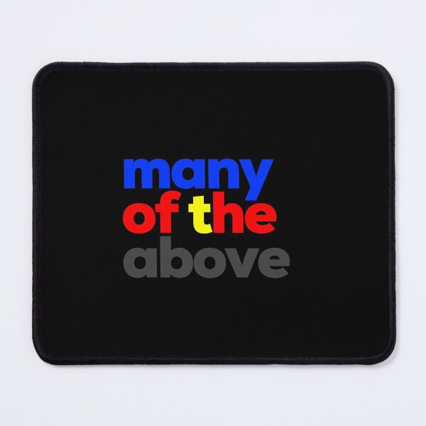 Item preview, Many of the Above. Polyamorous Pride designed and sold by Subtle Pride Shop.