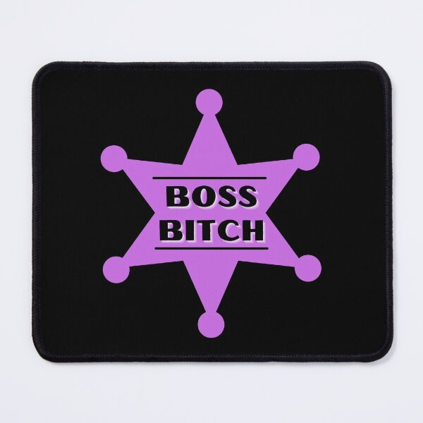 Item preview, Boss Bitch Purple Badge - National Boss Day and International Womens Day designed and sold by CaitU.