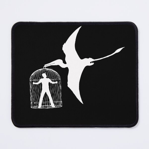 Item preview, Pterodactylus dinosaur man in a cage designed and sold by Collagedream.
