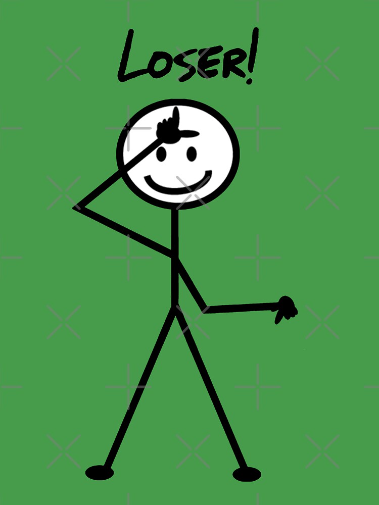 Stickman vs Loser Blank Template - Imgflip