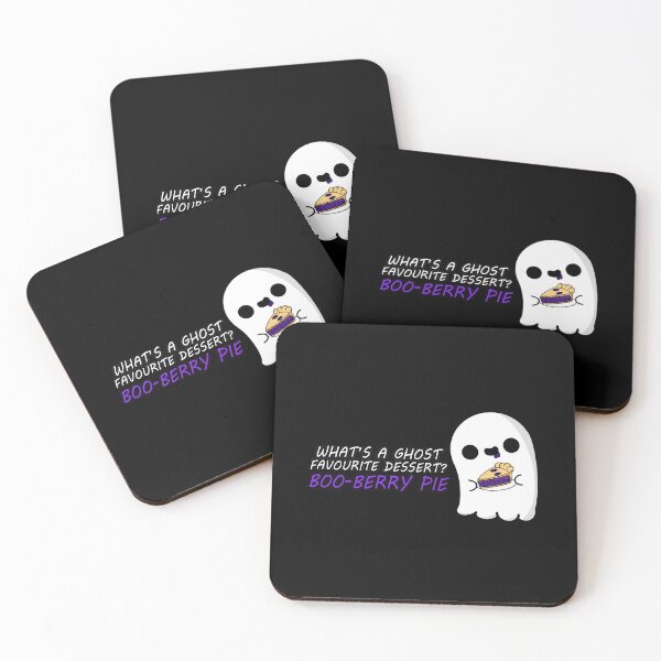 Item preview, Cute Cartoon Ghost|| Boo-Berry Pie || Foodie || Kawaii Halloween designed and sold by cookingwithten.