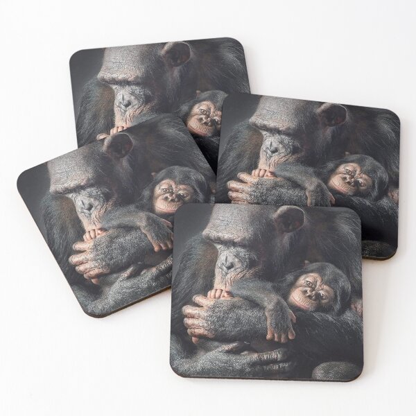 Item preview, Chimpanzee Mother and Child designed and sold by Maddie4Real.