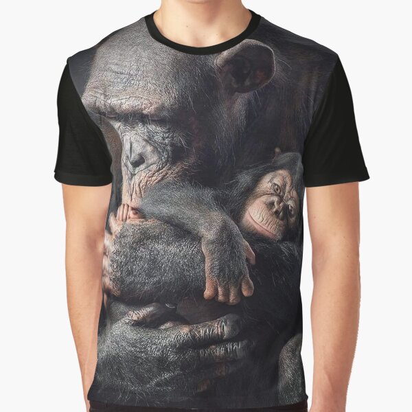 Item preview, Chimpanzee Mother and Child designed and sold by Maddie4Real.