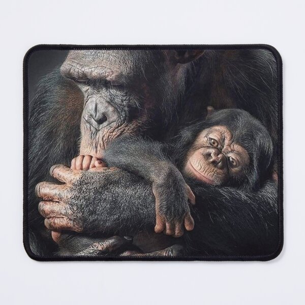 Item preview, Chimpanzee Mother and Child designed and sold by Maddie4Real.
