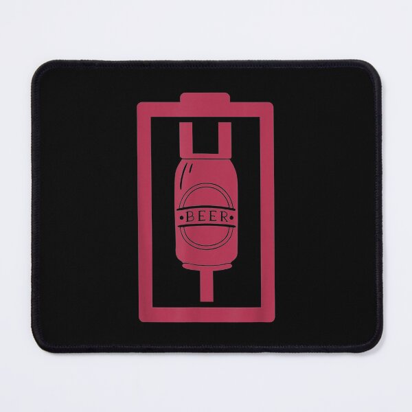 Item preview,  Beer Battery Empty Heartbeat Party Drinking designed and sold by donnagia.