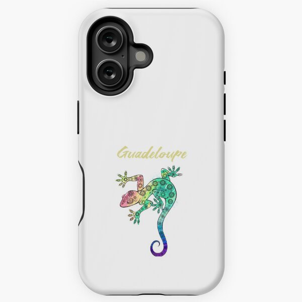 Item preview, Guadeloupe Stylized Gecko designed and sold by Olympique1359.