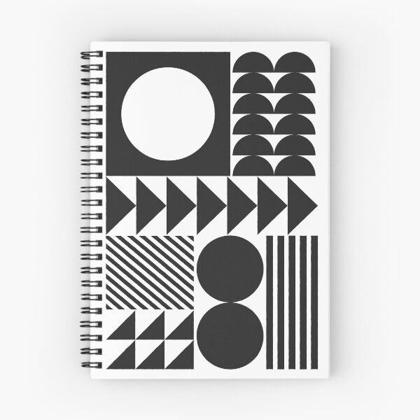 Item preview, Mid Century Modern Scandinavian Pattern 01 Black designed and sold by D-Spot Shop.
