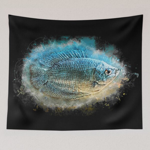 Item preview, Blue dwarf gourami - Colisa lalia designed and sold by AquariumLutter.