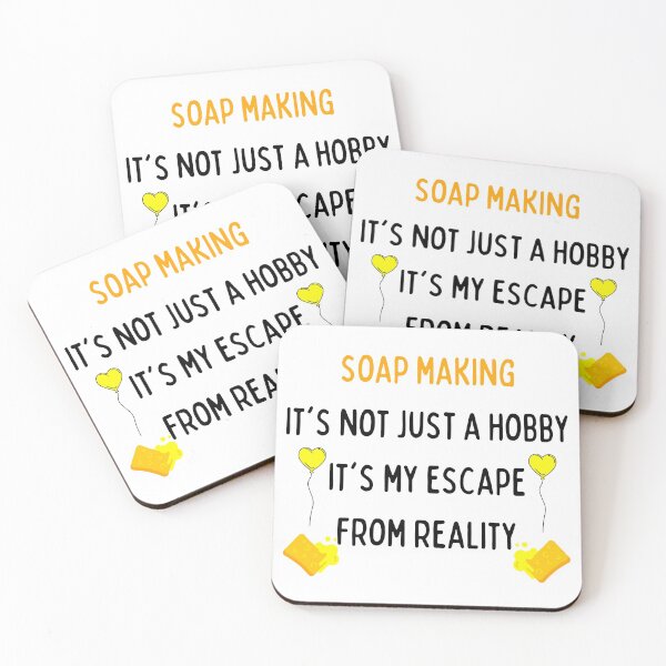 Item preview, Soap Making It's Not Just A Hobby It's My Escape From Reality funny T-shirt men gift women gift designed and sold by InnovantDesigns.