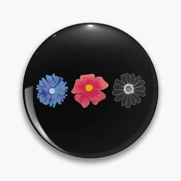 Item preview, Polyamory Flower Petals. Polyamorous Pride designed and sold by Subtle Pride Shop.