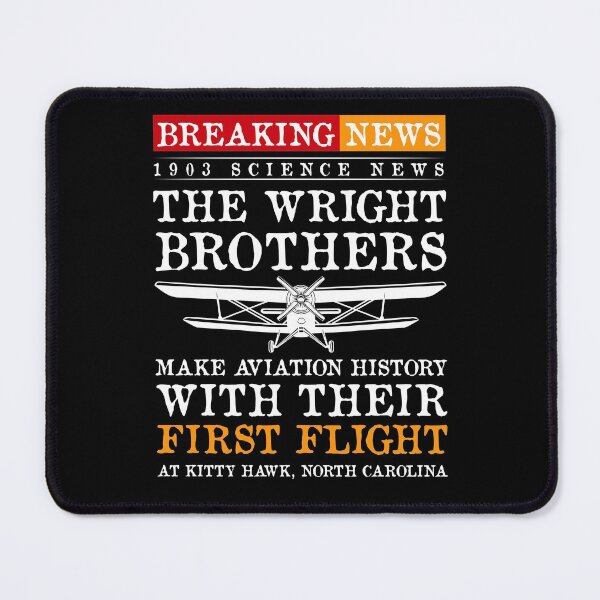 Item preview, Breaking News History 1903 - The Wright Brothers made a History Flight designed and sold by epicmarketing.