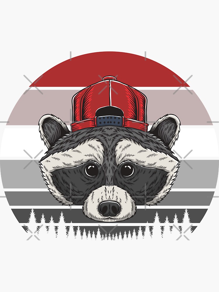 Rabies Pride Flag With Raccoon Sticker For Sale By Crazycollective Redbubble 0823