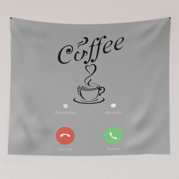 Item preview, Coffee Call Time  designed and sold by Bee-Keej8.