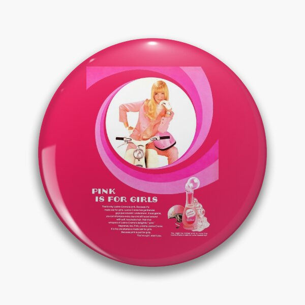 Item preview, PINK IS FOR GIRLS! - LUSTRE CREME SHAMPOO ADVERT designed and sold by ThrowbackAds.