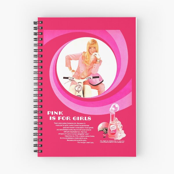Item preview, PINK IS FOR GIRLS! - LUSTRE CREME SHAMPOO ADVERT designed and sold by ThrowbackAds.