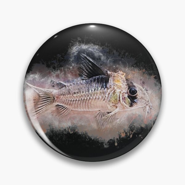 Item preview, Burgess' orange spot catfish - Corydoras burgessi designed and sold by AquariumLutter.