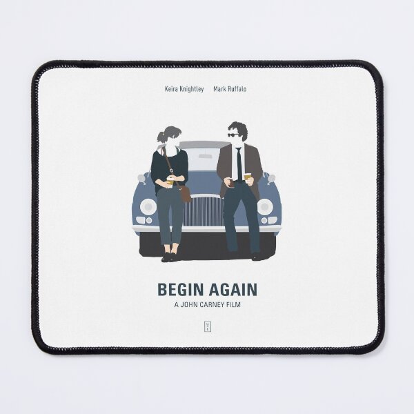 Item preview, For Men Women Begin Again Retro John Carney Film Vintage designed and sold by JerodMraz741.
