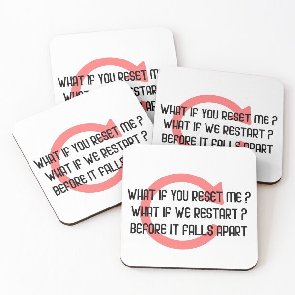 Item preview, What If You Reset Me? What If We Restart? Before It Falls Apart designed and sold by QlickDesign.