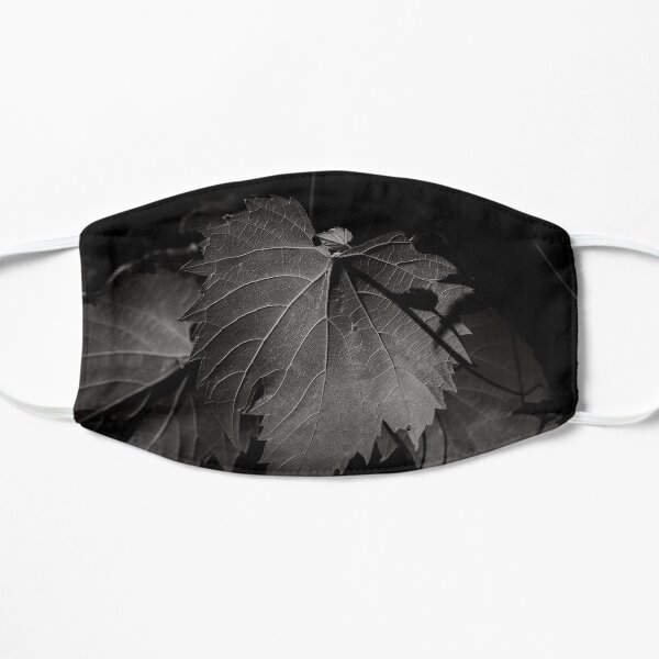 Black & White Plants Flat Mask