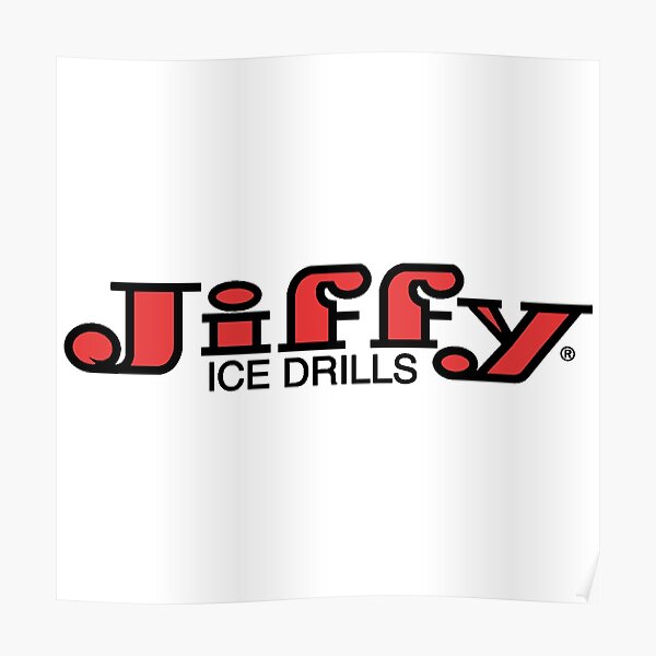 "JiffyIce Fishing" Poster for Sale by mintanievestc Redbubble
