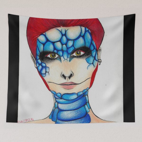 Item preview, Snake Woman designed and sold by ArtbyMeganBrock.