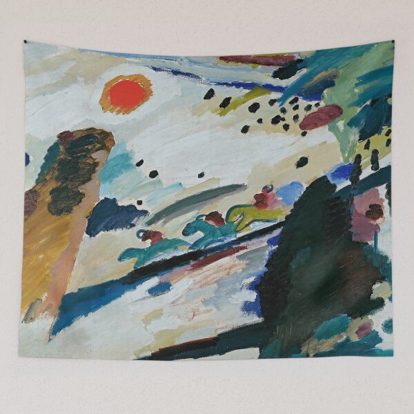 Item preview, Wassily Kandinsky "Romantic landscape" designed and sold by sunny-007.