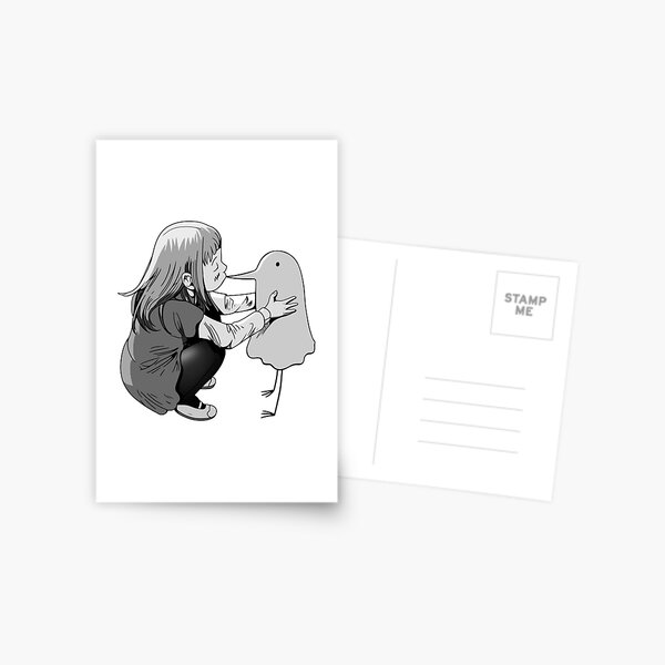 Oyasumi Goodnight Punpun Aiko Kiss 002 Postcard By Shirtdesigner Redbubble