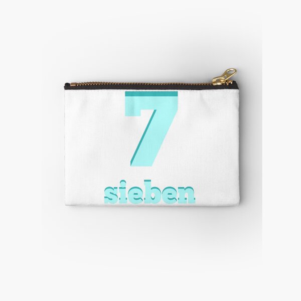 Item preview, baby learns German - number seven blue designed and sold by jshek8188.