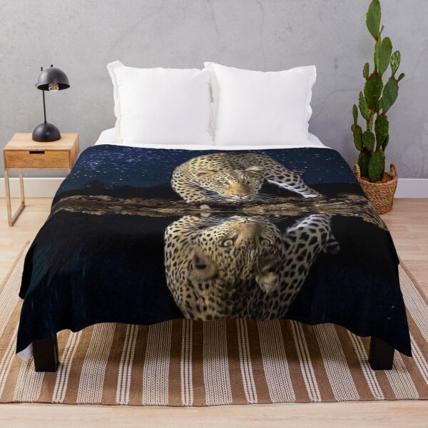 Item preview, Leopard Under the Stars designed and sold by Maddie4Real.