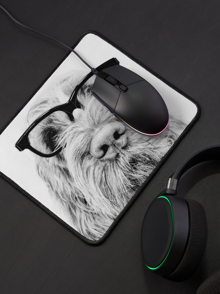 Alternate view of Intelligent friend Spinone Mouse Pad
