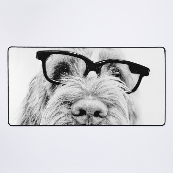 Intelligent friend Spinone Desk Mat
