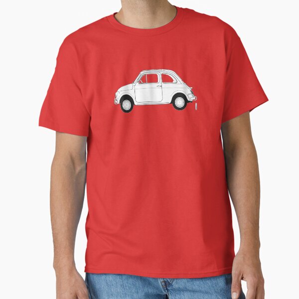 Fiat 500 Vintage Car Classic T-Shirt