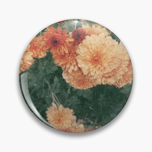 Item preview, Vintage autumn flowers, orange designed and sold by Cat Print.