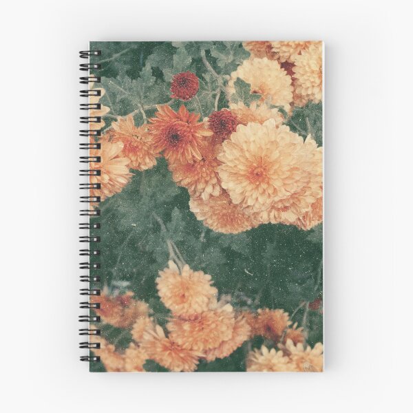 Item preview, Vintage autumn flowers, orange designed and sold by Cat Print.
